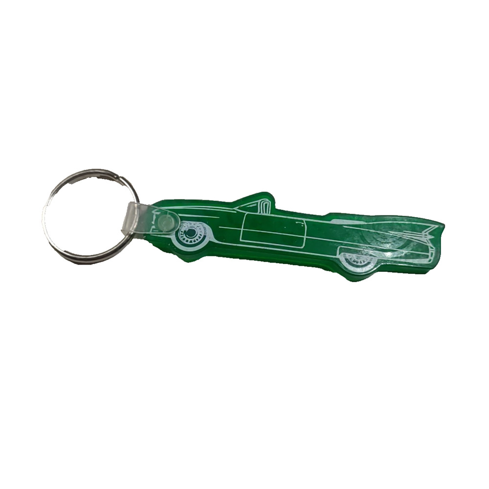 J. C. Taylor Antique Auto Insurance Green Cadillac Top Down Classic Car